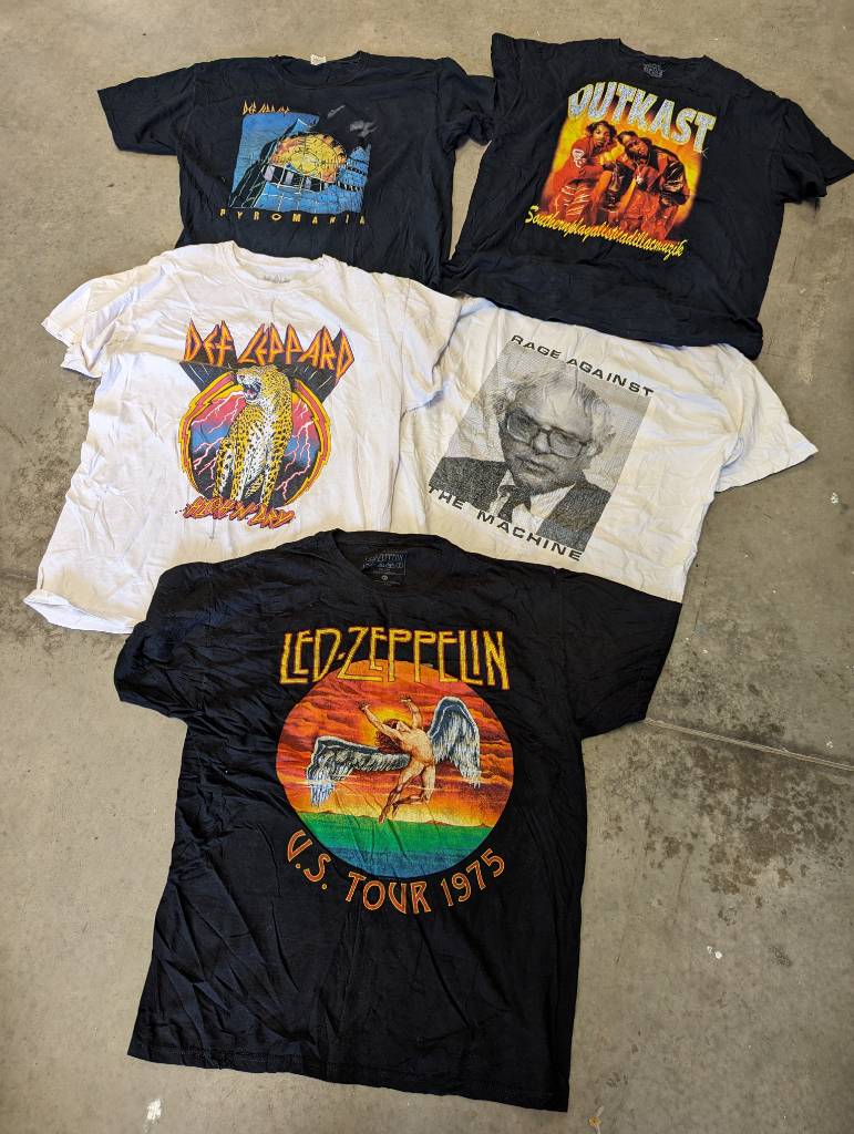 Retro Band Rock Rap Tees Vintage
