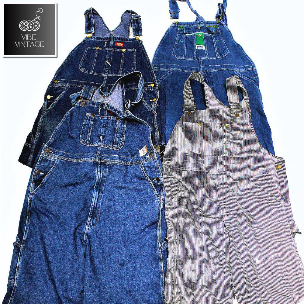 DENIM WORK OVERALL - 10 PCS