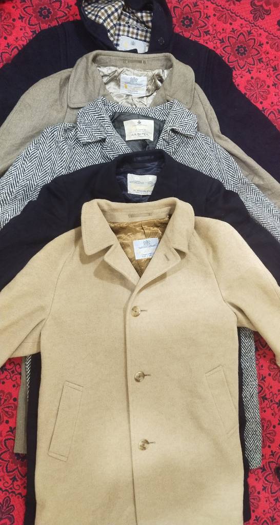 Aquascutum Wool Trench Coats - 8pcs