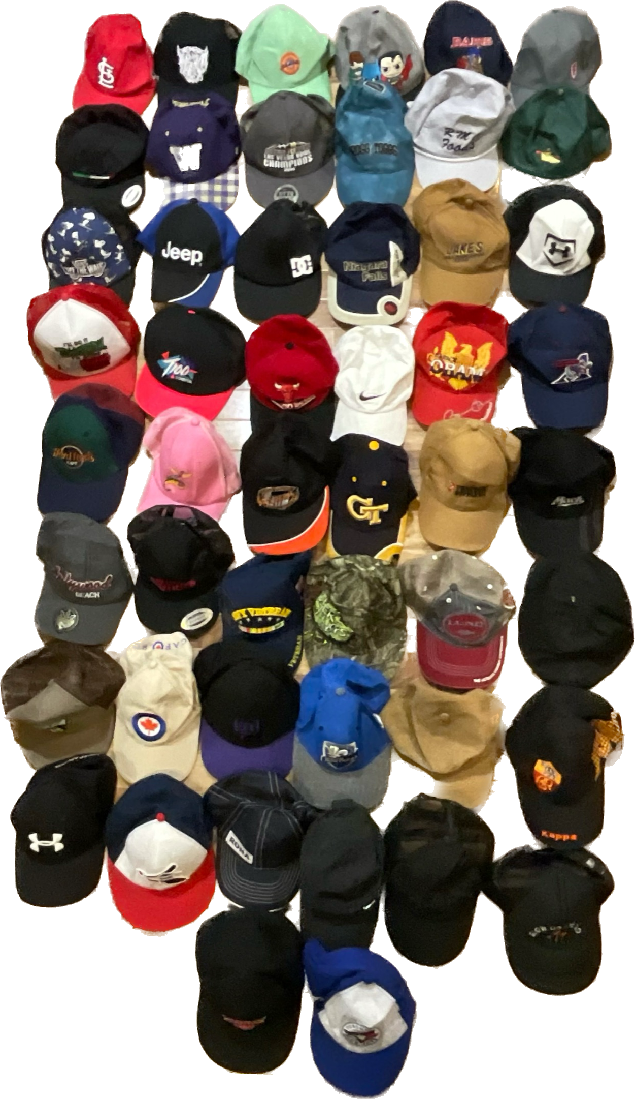 Vintage Caps - 50 pCs