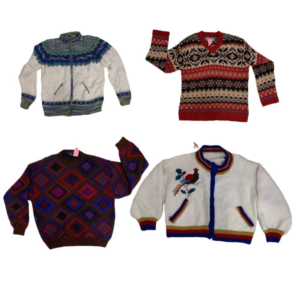 Y2k vintage Sweater , (f-665)