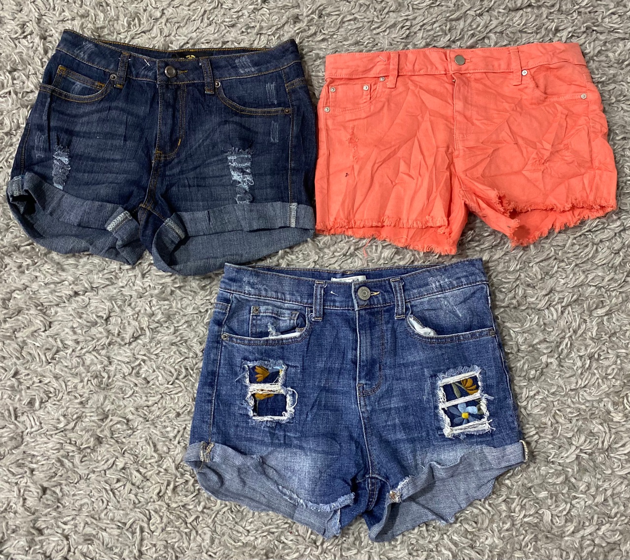 Y2K Denim Sexy Shorts - 10 Pieces