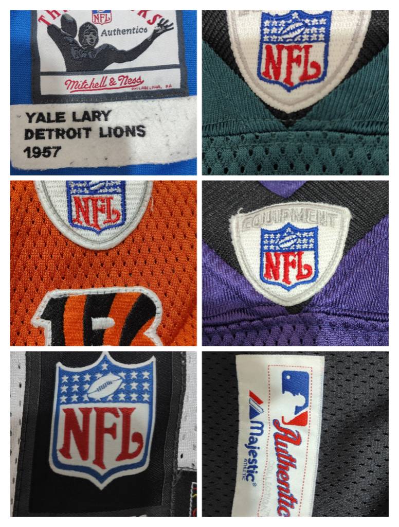 Nfl Nhl starter Jerseys 55 Pcs