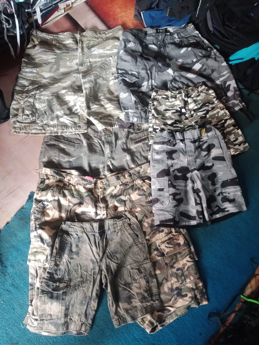 SALE - Men's Army Cargo Combat Shorts
