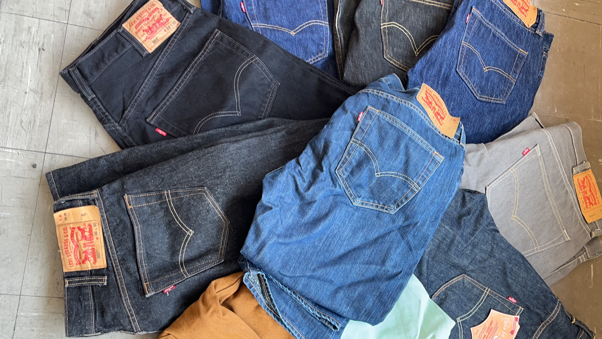 Levi's 501 jeans trouser