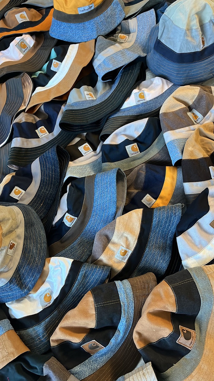 CARHARTT REWORK BUCKET HATS - 50 PIECES