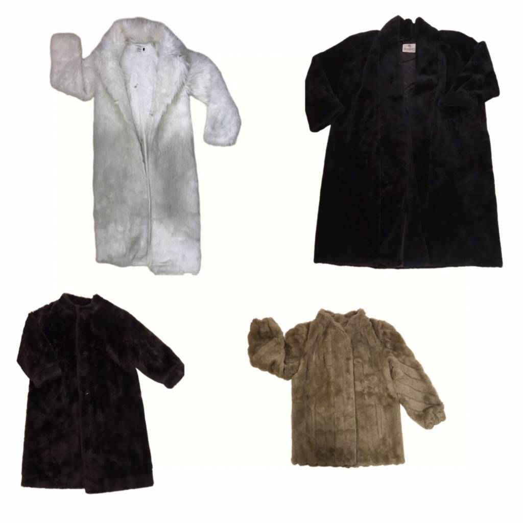 Penny Lane Afghan Coat , 7 - pieces , (f-585)