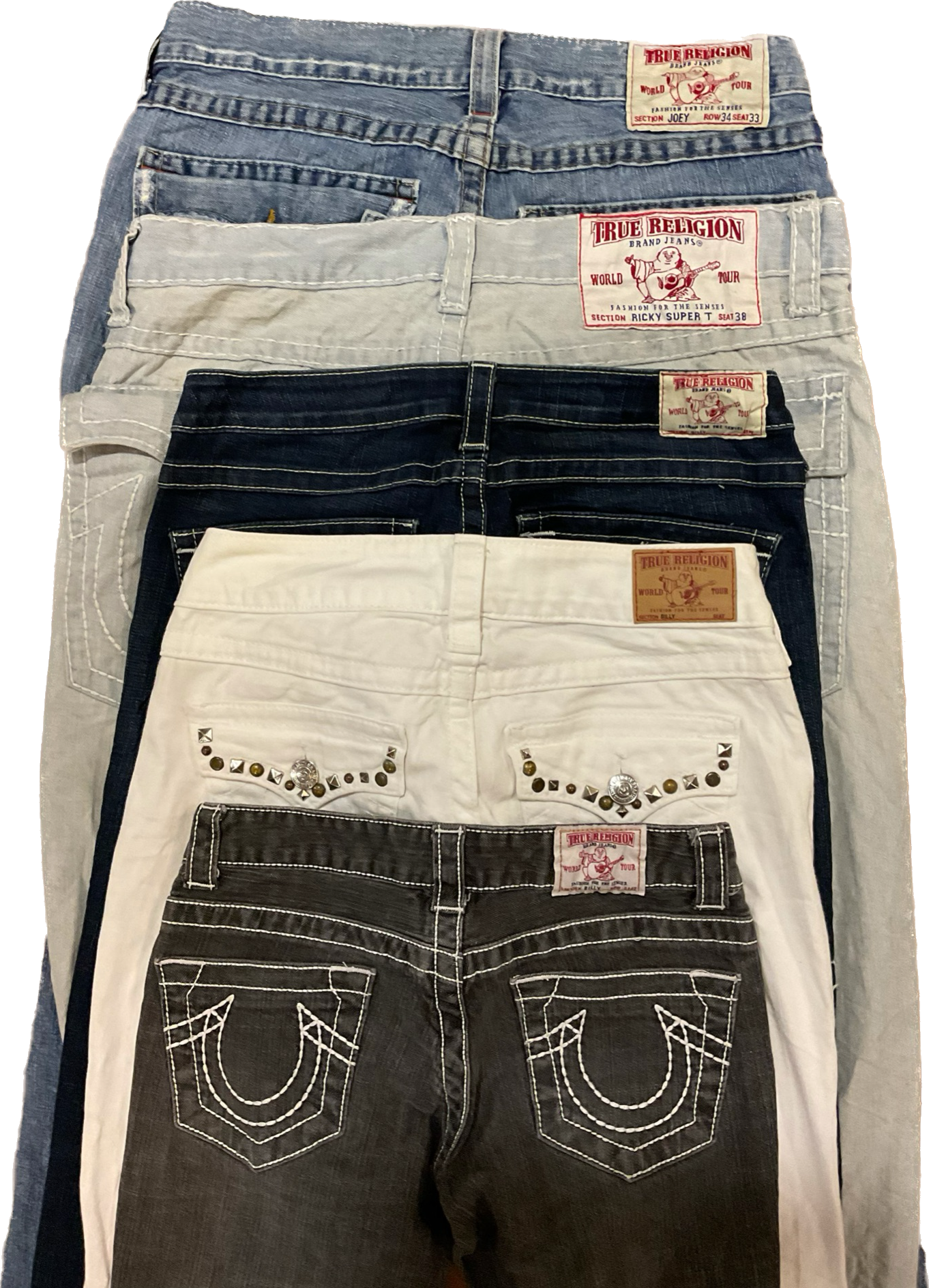 True Religion Jeans - 36 Pcs
