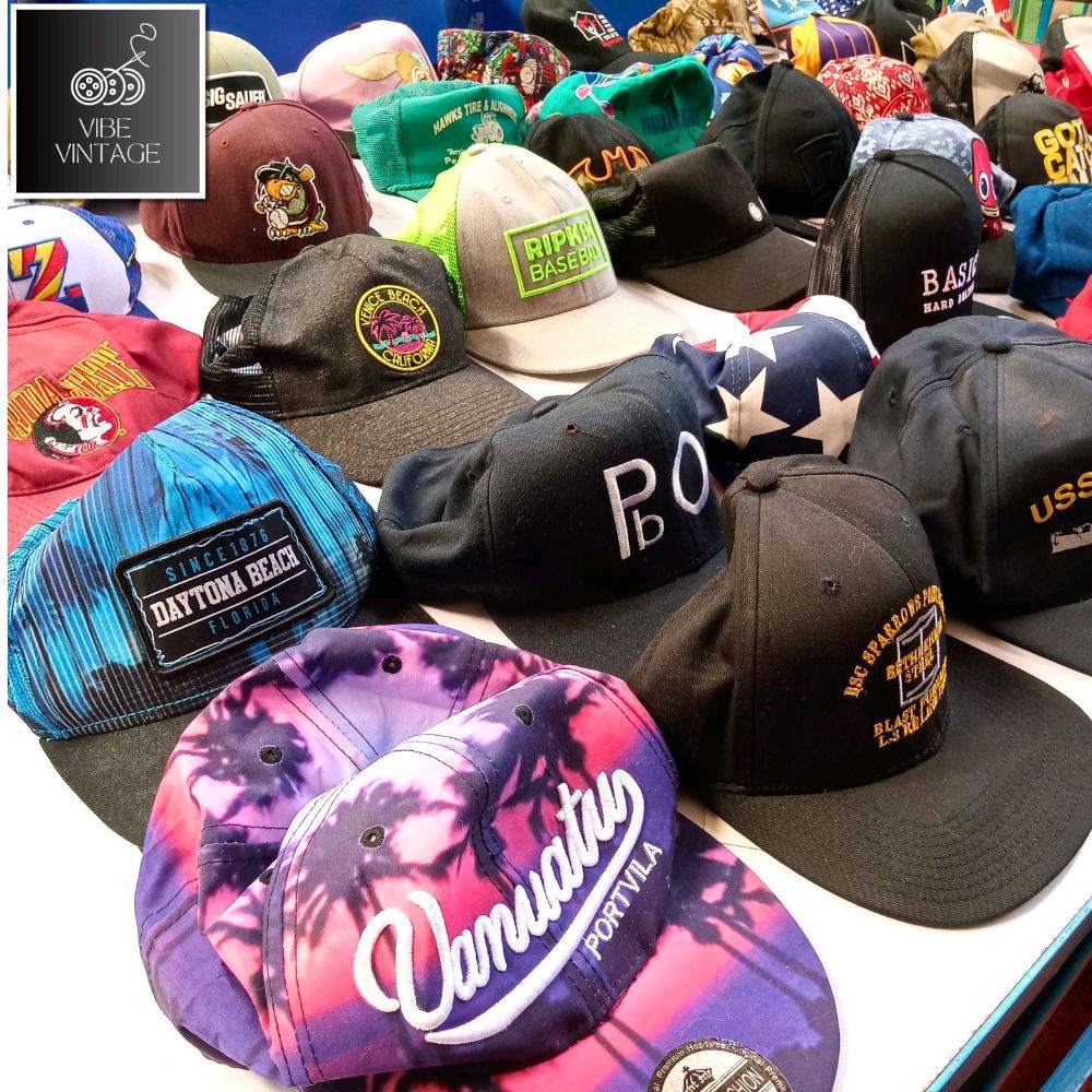 PRINTED CAPS 50 PCS BUNDLE