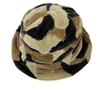 Überarbeiteter Unisex Corduroy Bucket Hat Stil # CR338