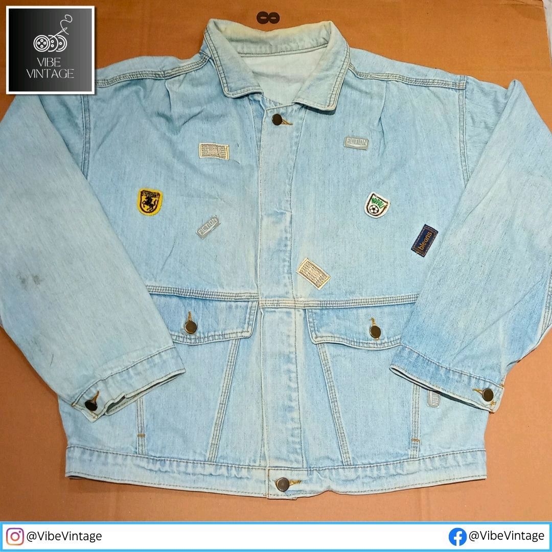 NO BRAND DENIM JACKET 15 PCS BUNDLE