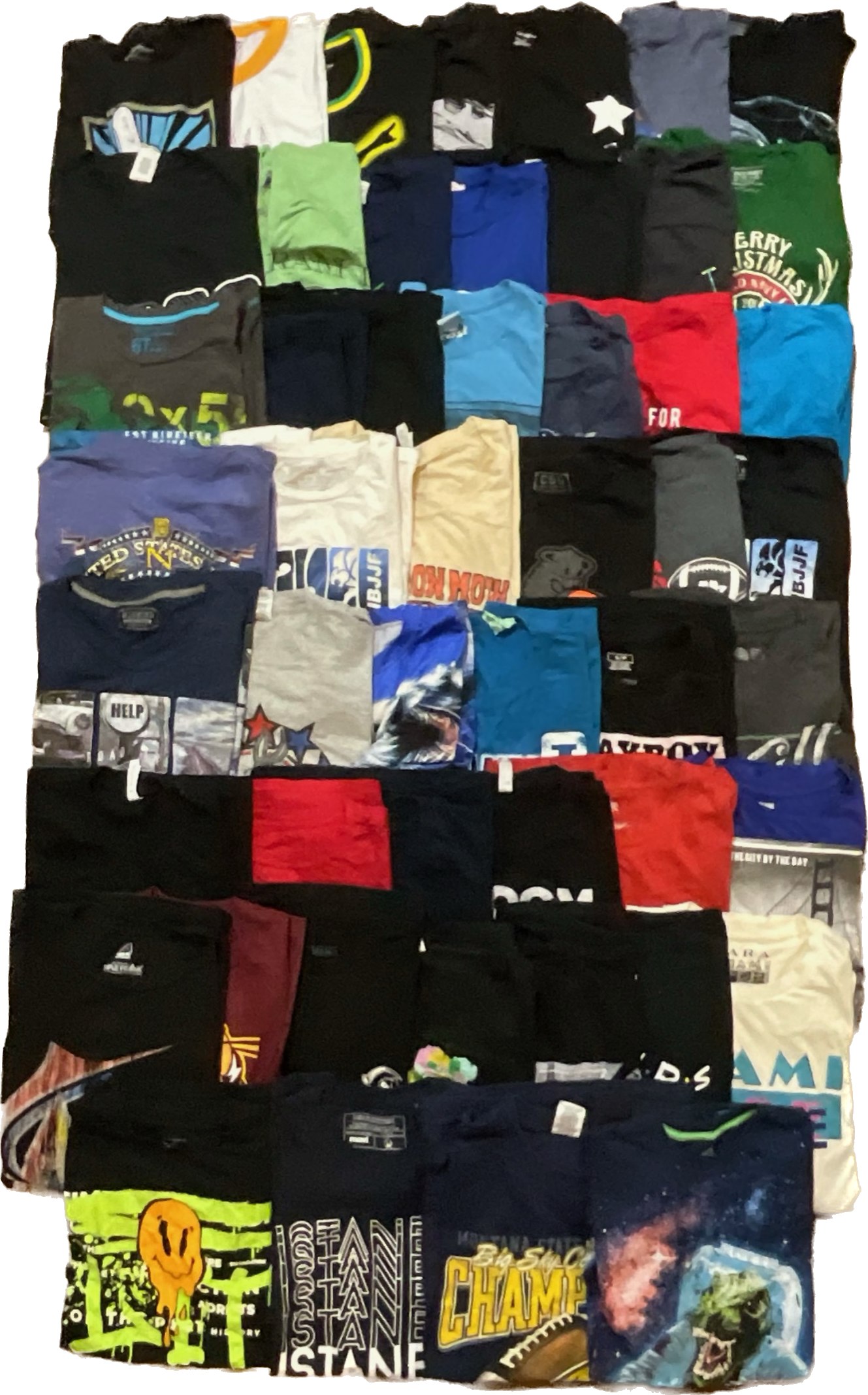 Vintage Printed Tshirts - 50 Pcs