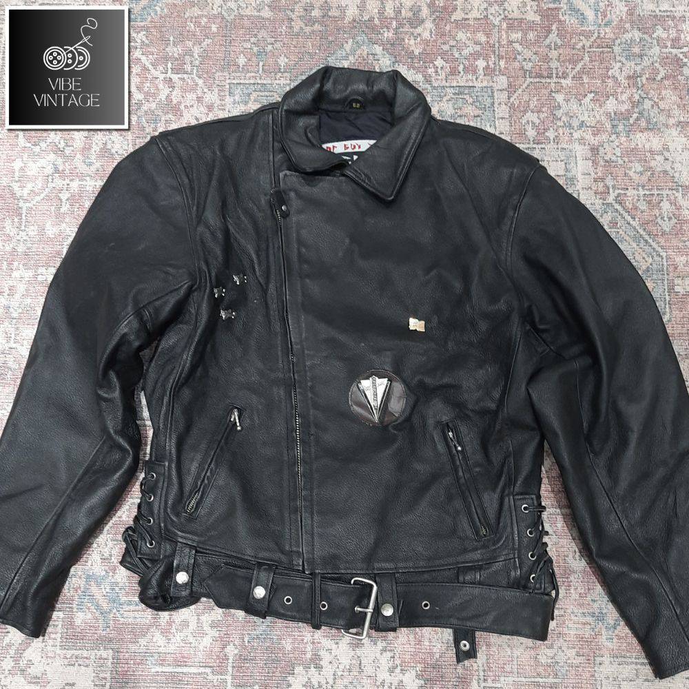 MIX BRANDED LEATHER BIKER JACKETS - 10 PCS