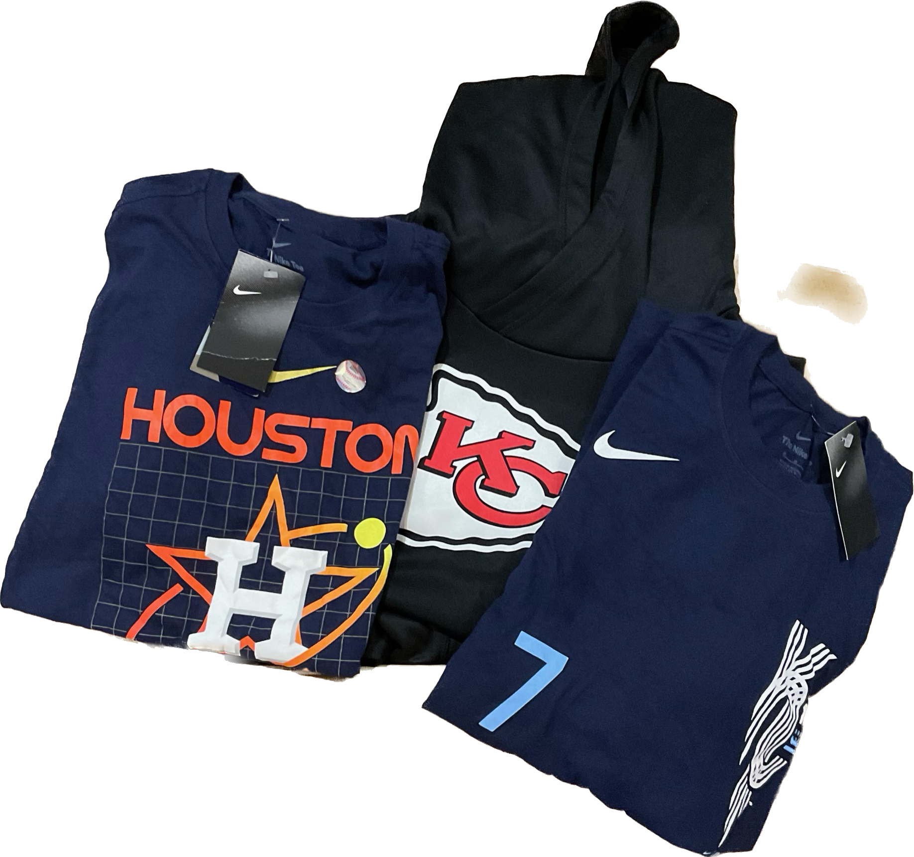 Nike/NFL Team Tshirts and Hoodies - 15 Pcs