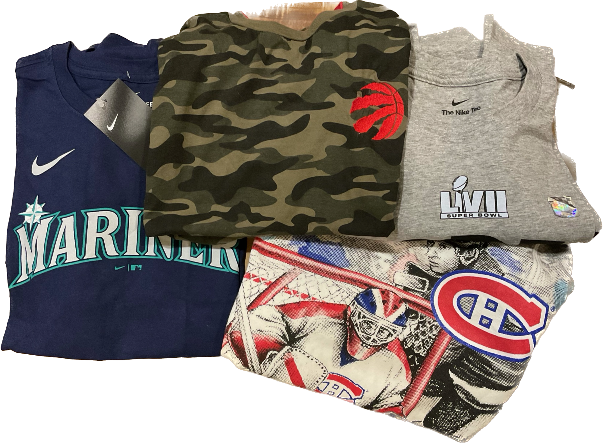 NBA/NFL/NHL Tshirts - 26 Pcs