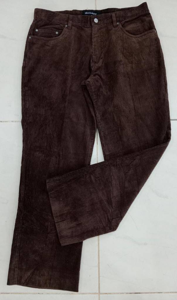 CR836 Pantalon en velours côtelé pour homme vintage - 40 pièces
