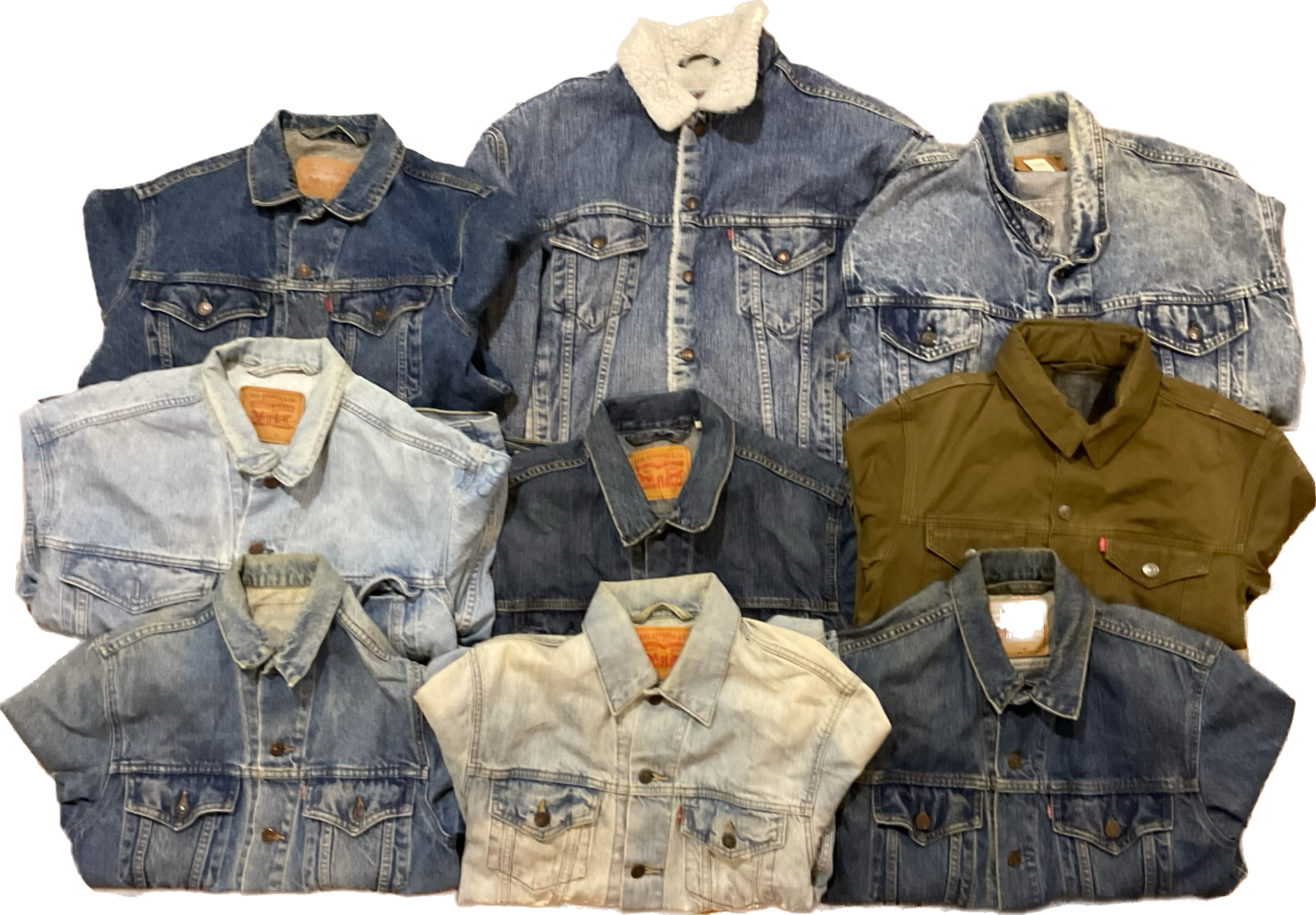 Levis Jackets - 10 Pieces