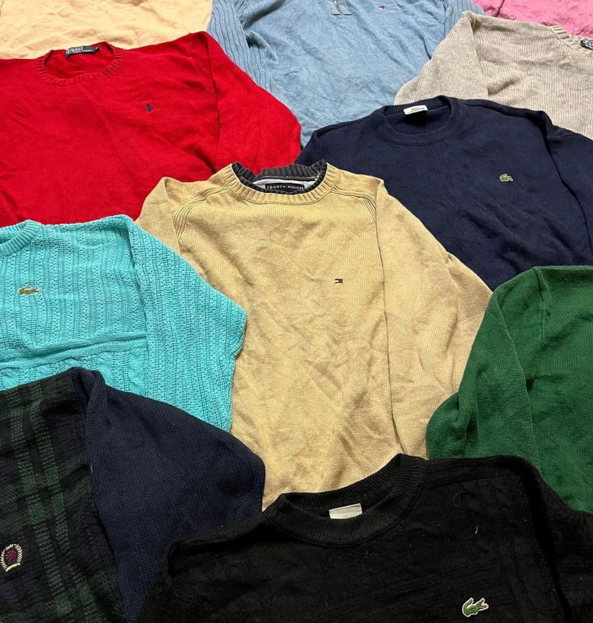 POLO TOMMY LACOSTE KNIWEAR - 50 PIECES