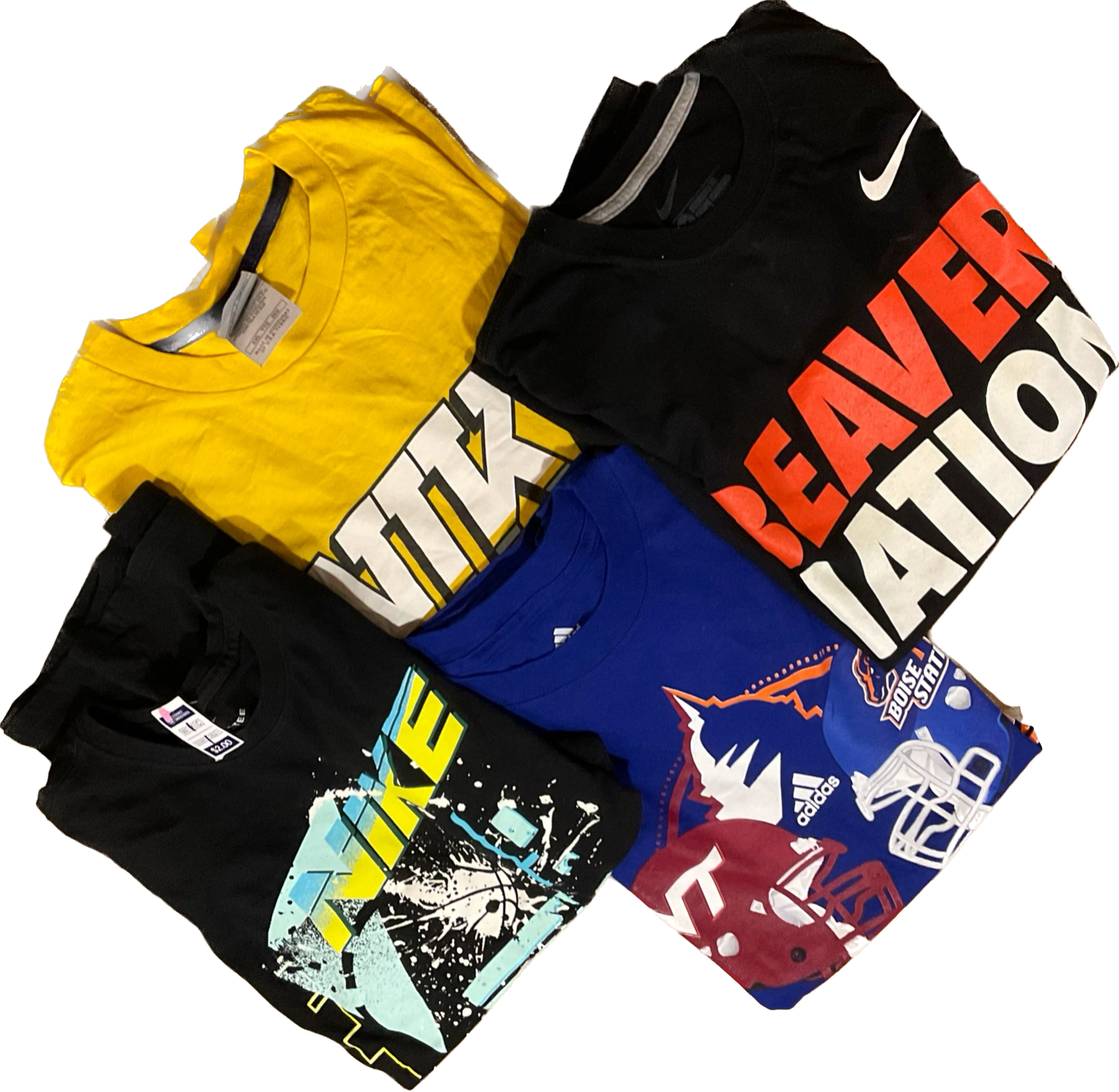 Branded T-Shirts (Nike, Adidas, UA) - 23 Pieces