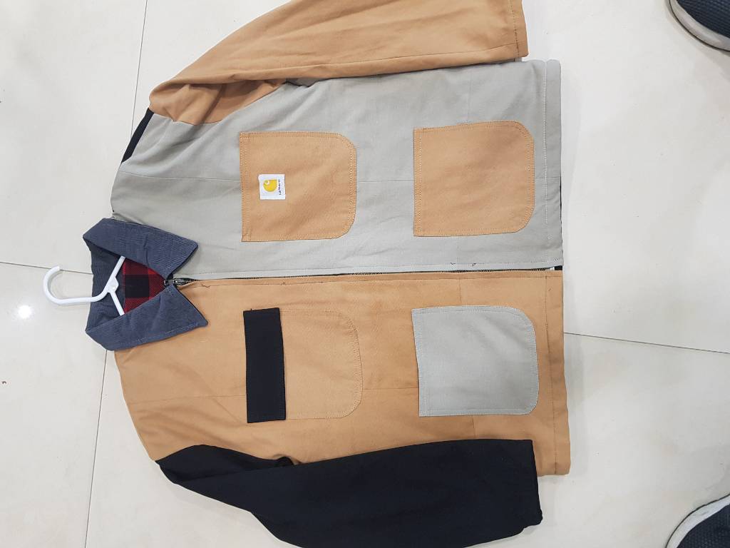 Custom handpick Custom ha dpick sage, Reworked Carhartt jackets - 35 pcs