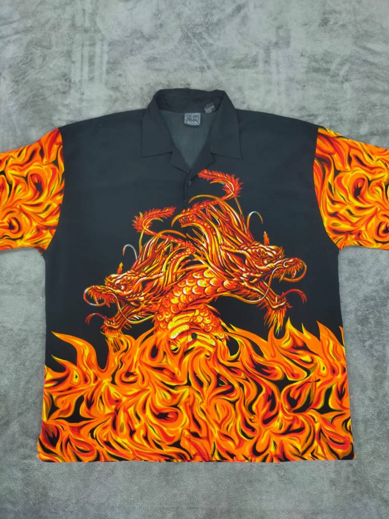 CR382 Dragon and Fire Shirts