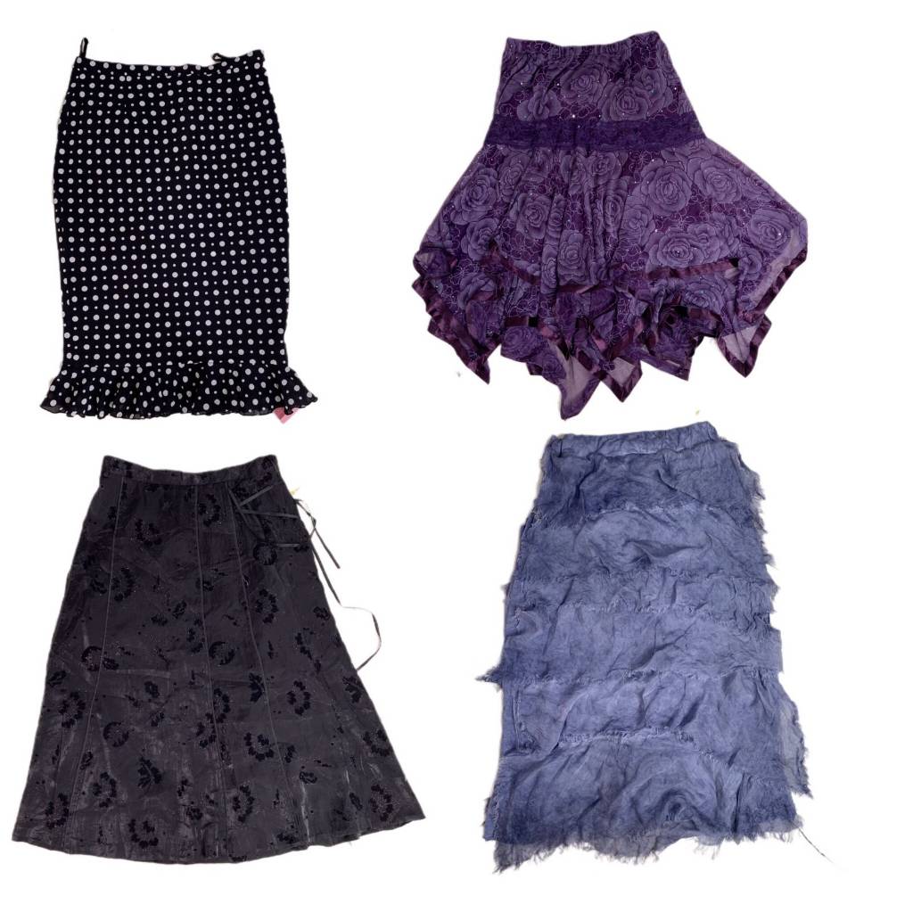 Y2K summer skirt , (f-642)