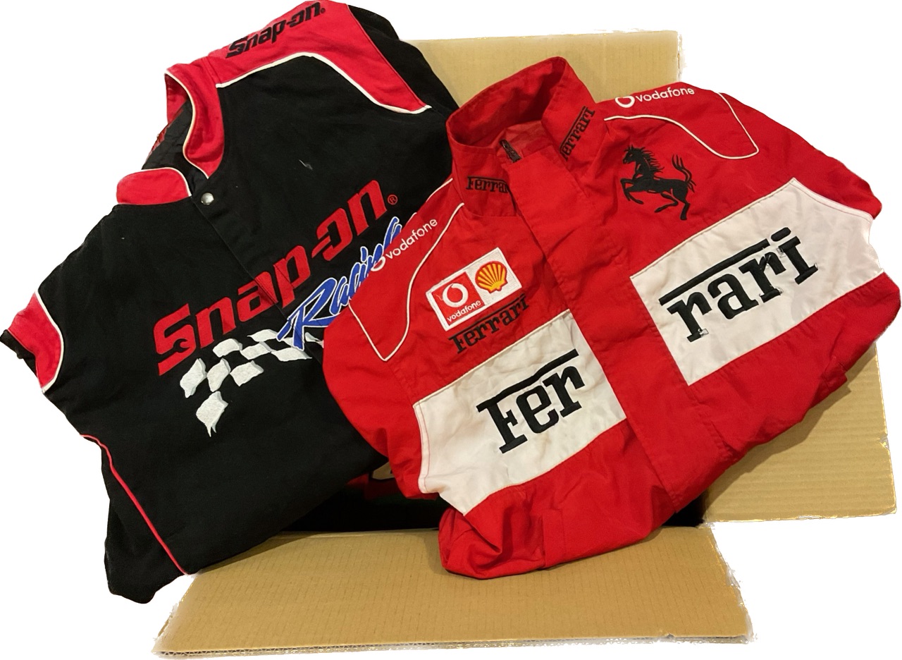 Biker Jackets (Nascar, Ferrari, Harley, Etc) - 6 Pcs