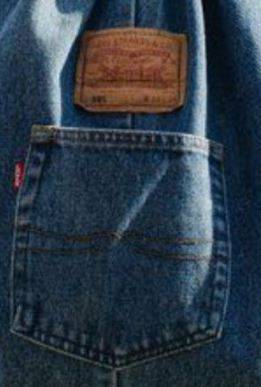 Umgestalteter Levi's Rucksack aus Vintage Levi's Hosen, Stil # CR782