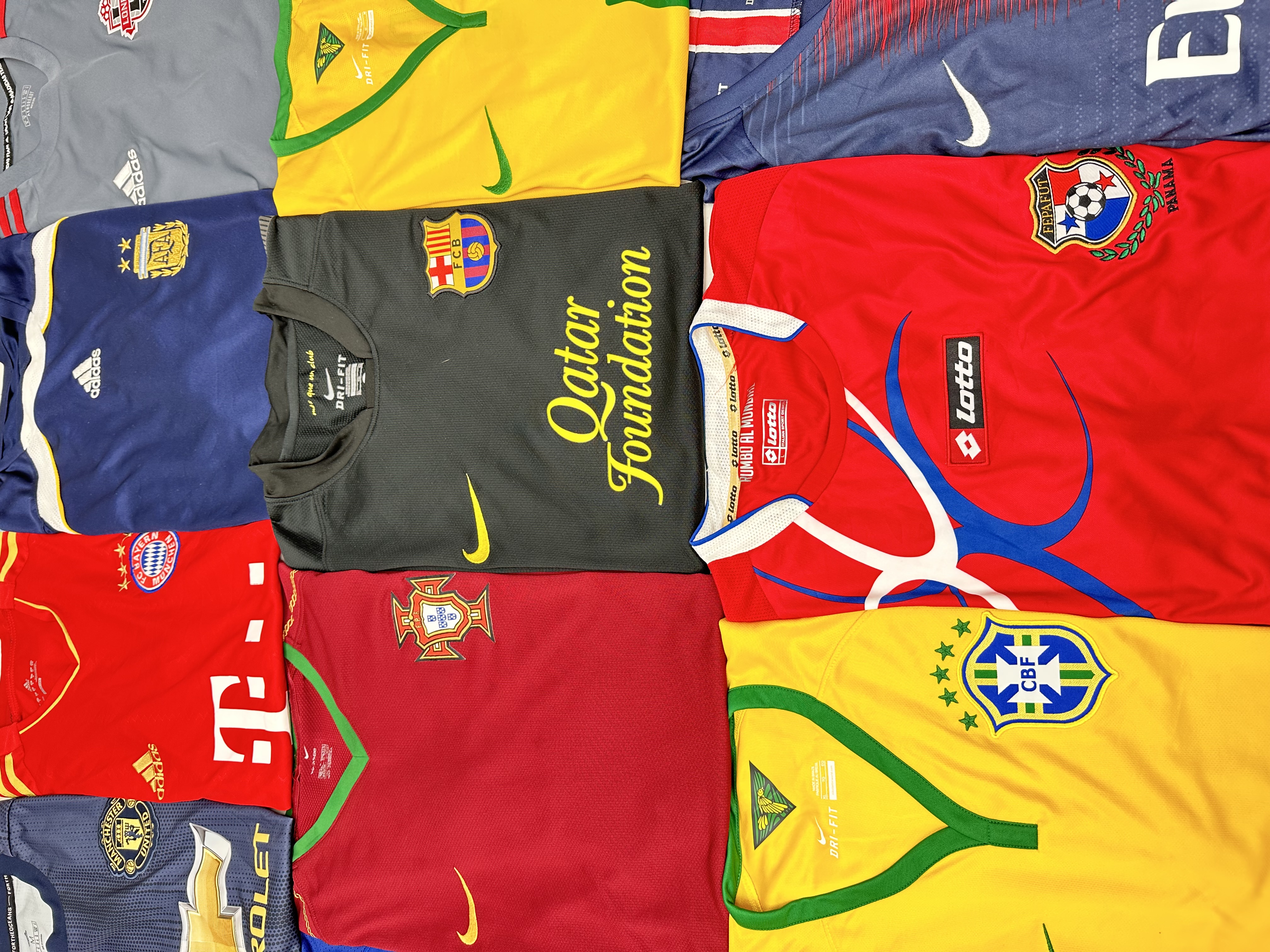 Football Jerseys - (50pcs) F11