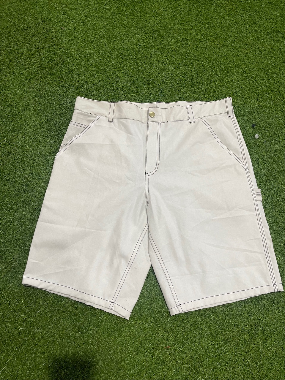 White Carhartt rework short 50 piece