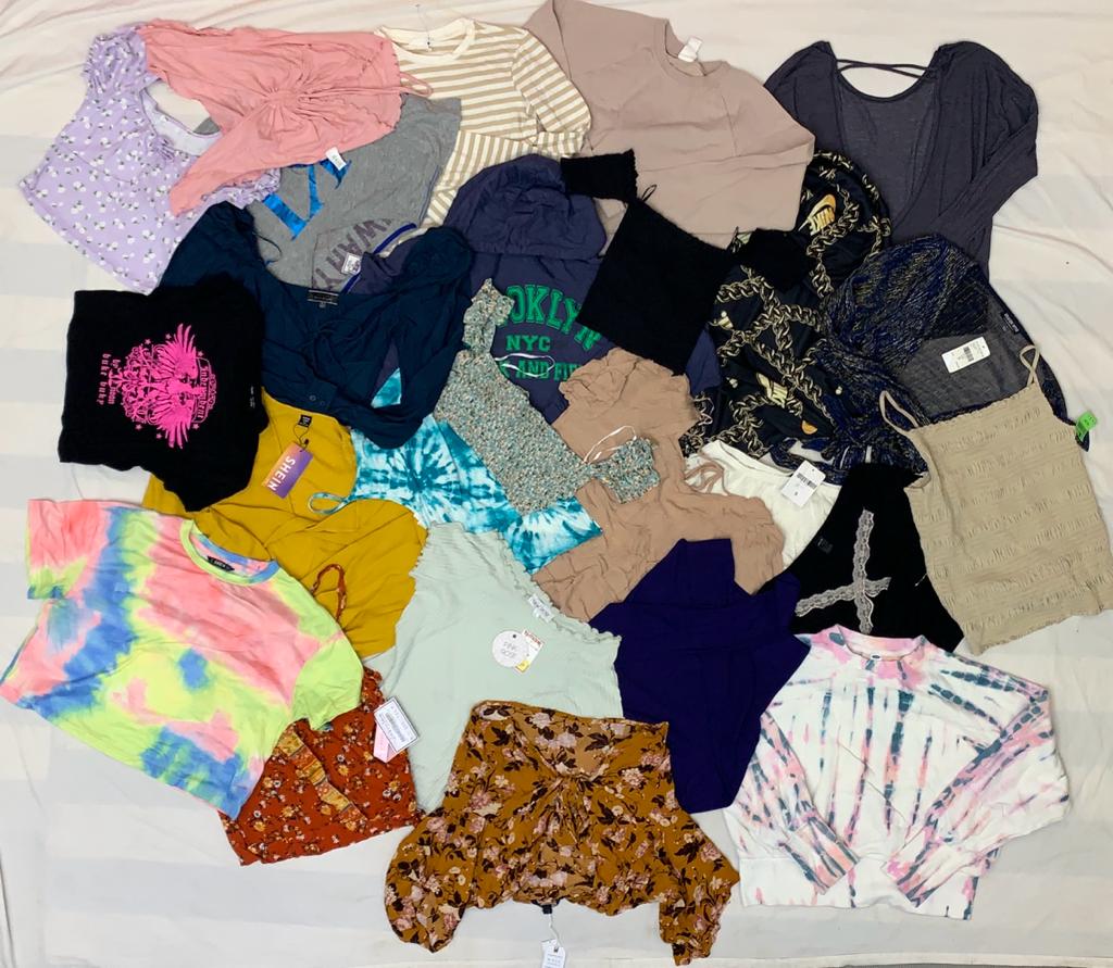 Y2k poly blouse