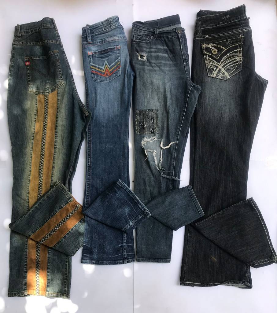 ❌ Not for sale Denim - jeans , 10 - pieces , (f-472)