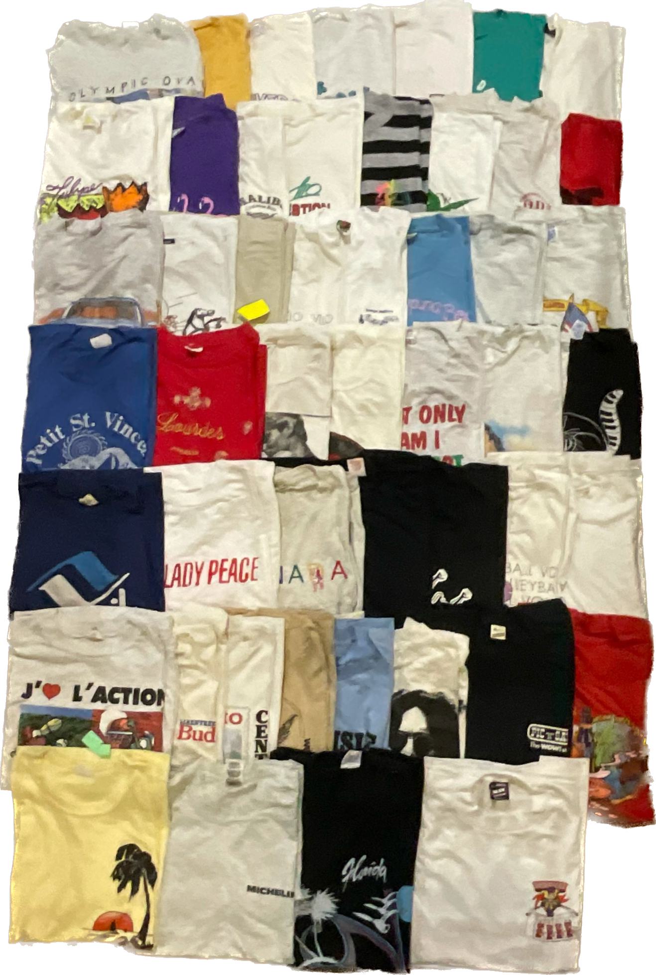 Vintage Single Stitch Tshirts - 48 Pcs