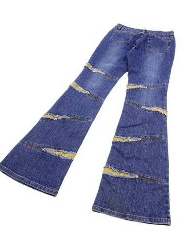 Reworked Ladies Levi's Jeans made using Ladies Vintage Levi's Pants, Style # CR768