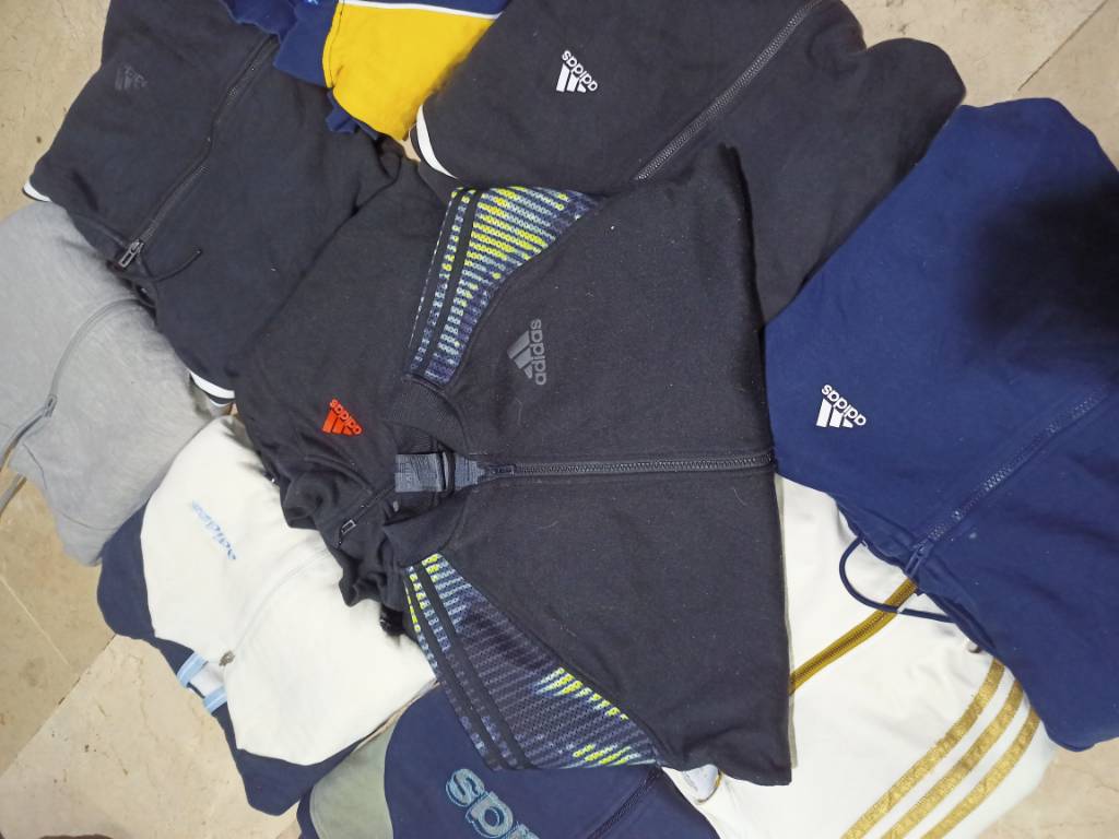 Branded Adidas full zip sweatshirt