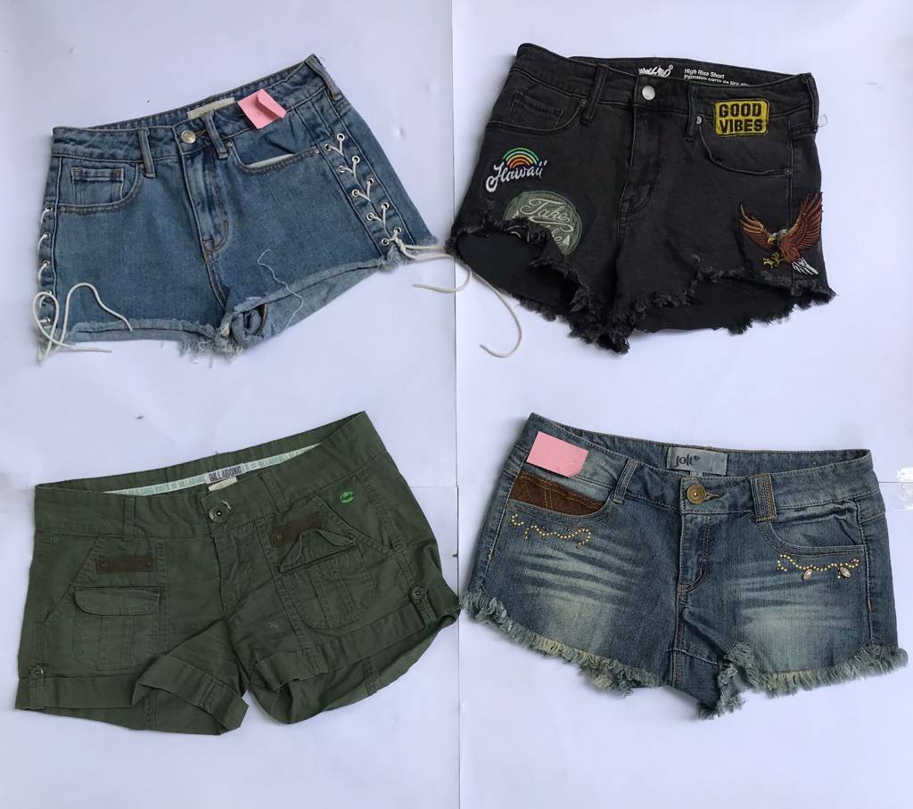 Denim - shorts (f-477)