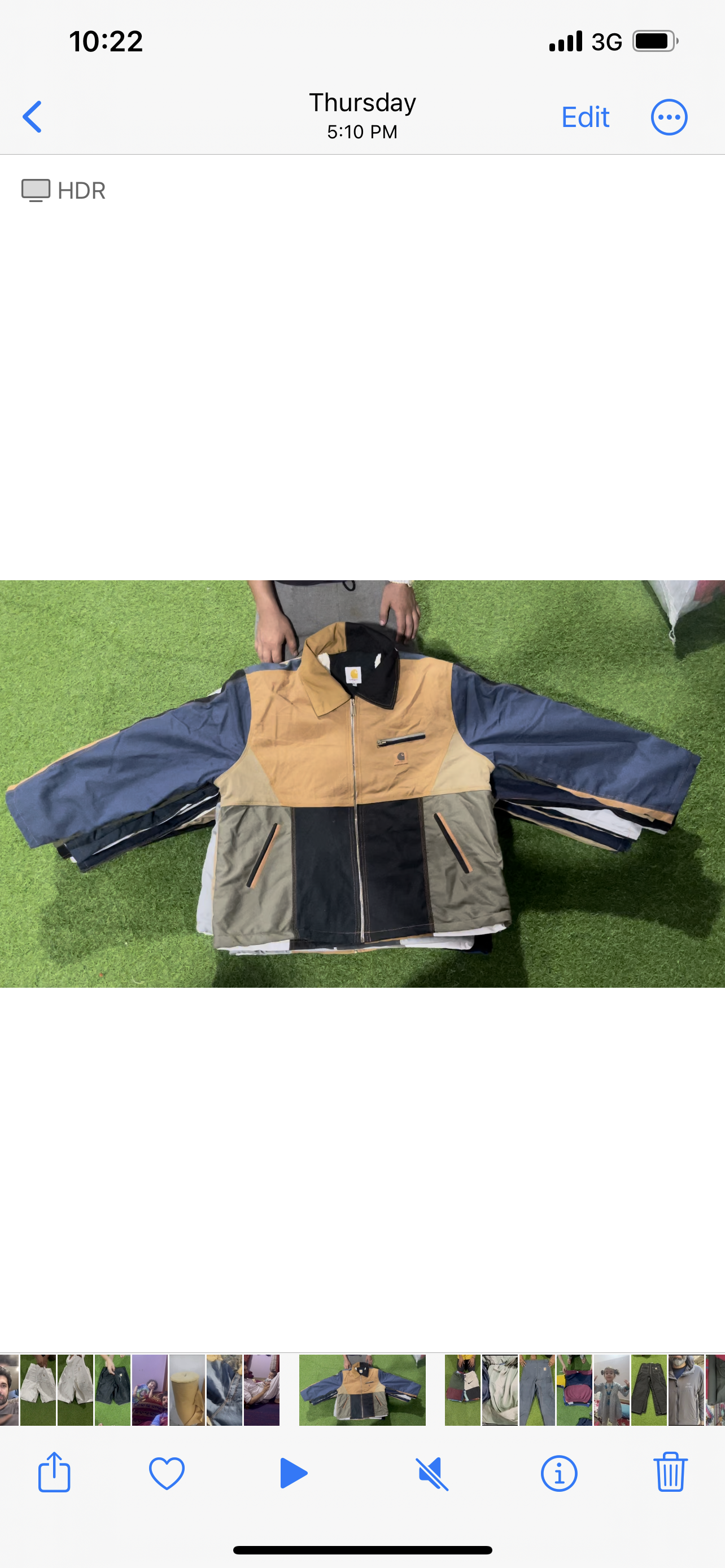 Fleek Credit: Custom Carhartt Rework Jackets (350 Total: 50 – SMALL 100 – MED 110 – LARGE 90 – XL), MUST HAVE LEATHER CARHARTT PATCH, CARHARTT NECK TAG, SIZE LABELS. EARTH TONE COLORS (Blue, Brown, Tan, Grey, Black, White, Green), Sherpa lining -- 70%