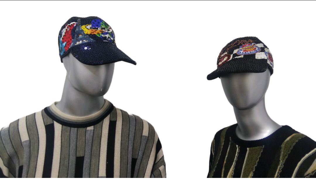 Y2k Beaded Deadstock caps 50 piece