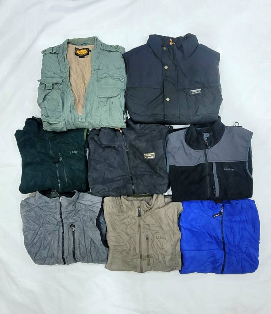 Branded sleeveless jacket
