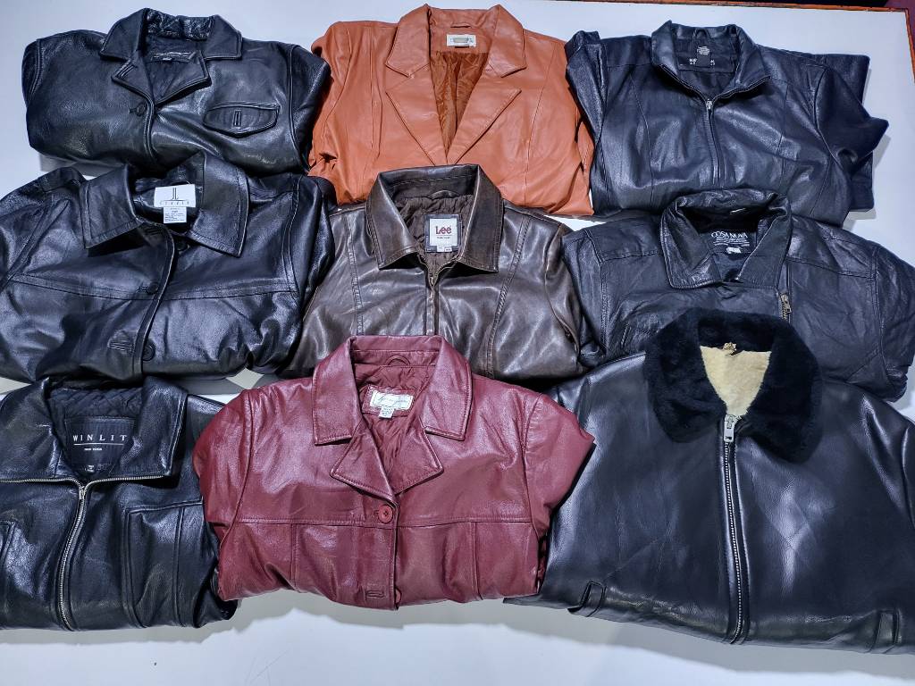 Leather Jackets - 9 pcs
