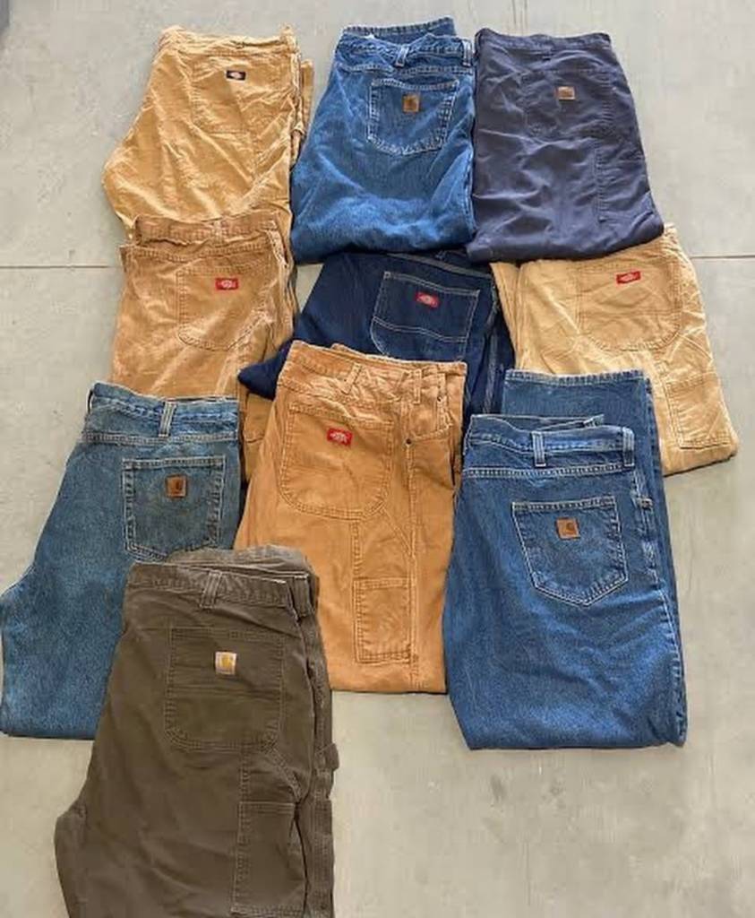 Carhatt Dickies pants - 30 pieces