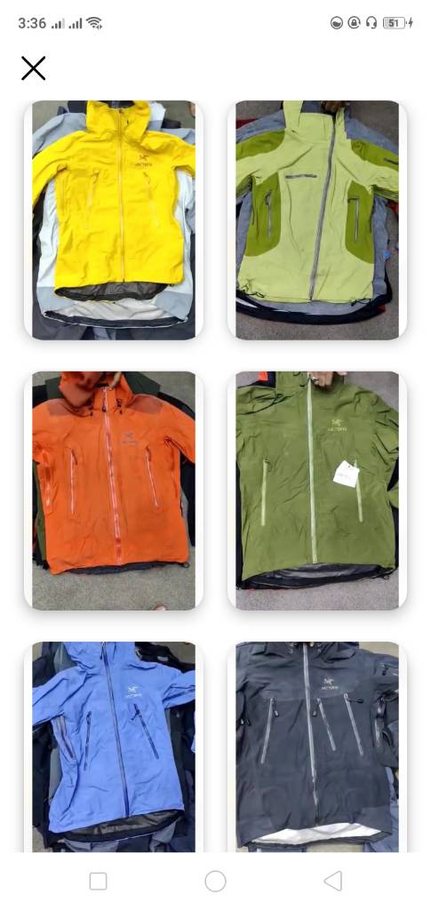 Custom handpick Arc'Teryx bundle