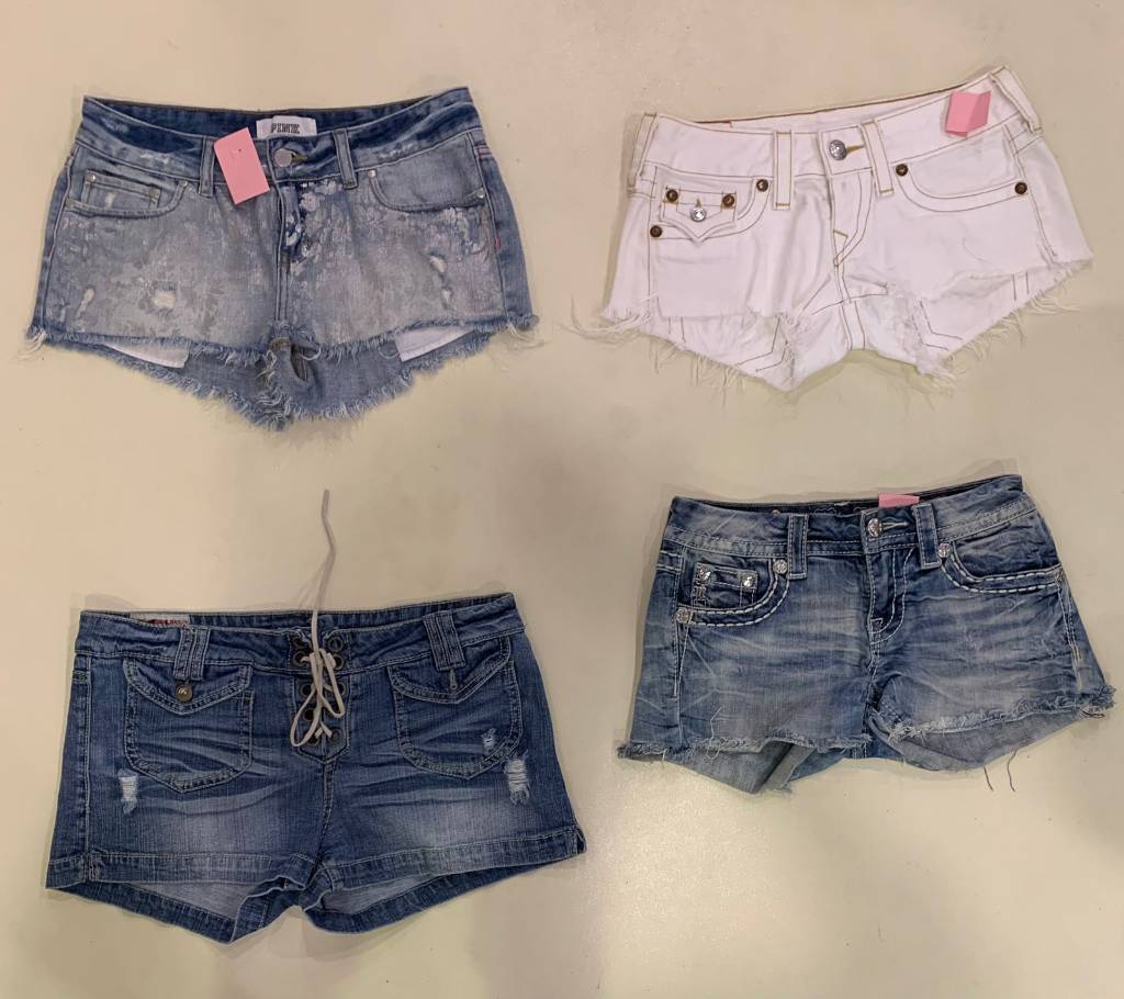 Sexy short y2k styles , (f-694)