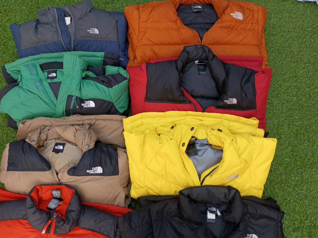 The north face jacket 550/600 - 10 pieces