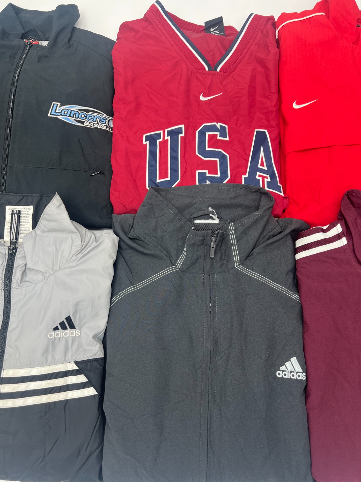 Nike/Adidas Windbreakers (25pcs) F29