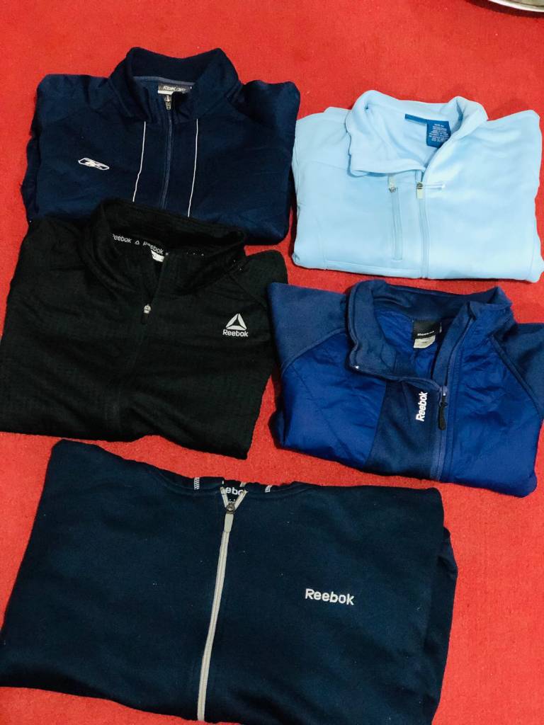 Reebok and Kappa Branded Track Jackets