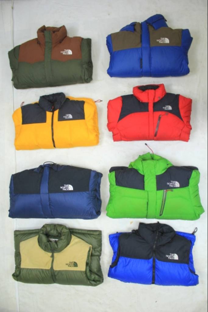 The North Face puffer jackets 700/800 Mix Category 18 Pieces