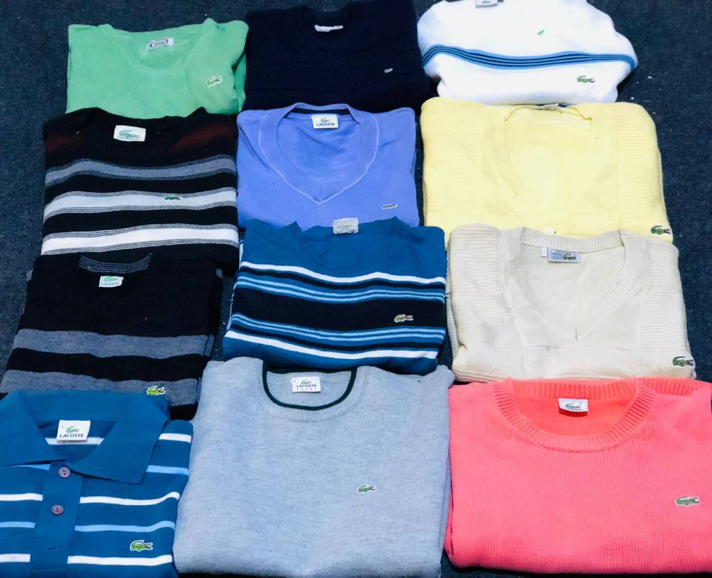 *Lacoste sweaters 50 pieces*