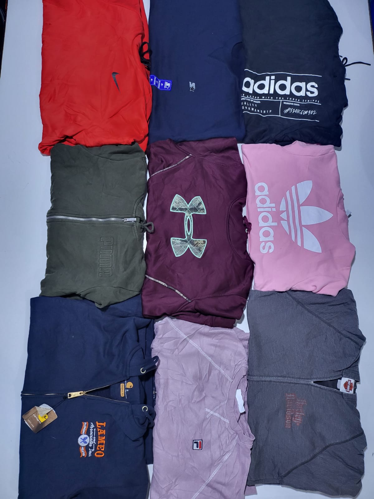 Sweatshirts & Hoodies (Mixed Brands) - 27 pcs