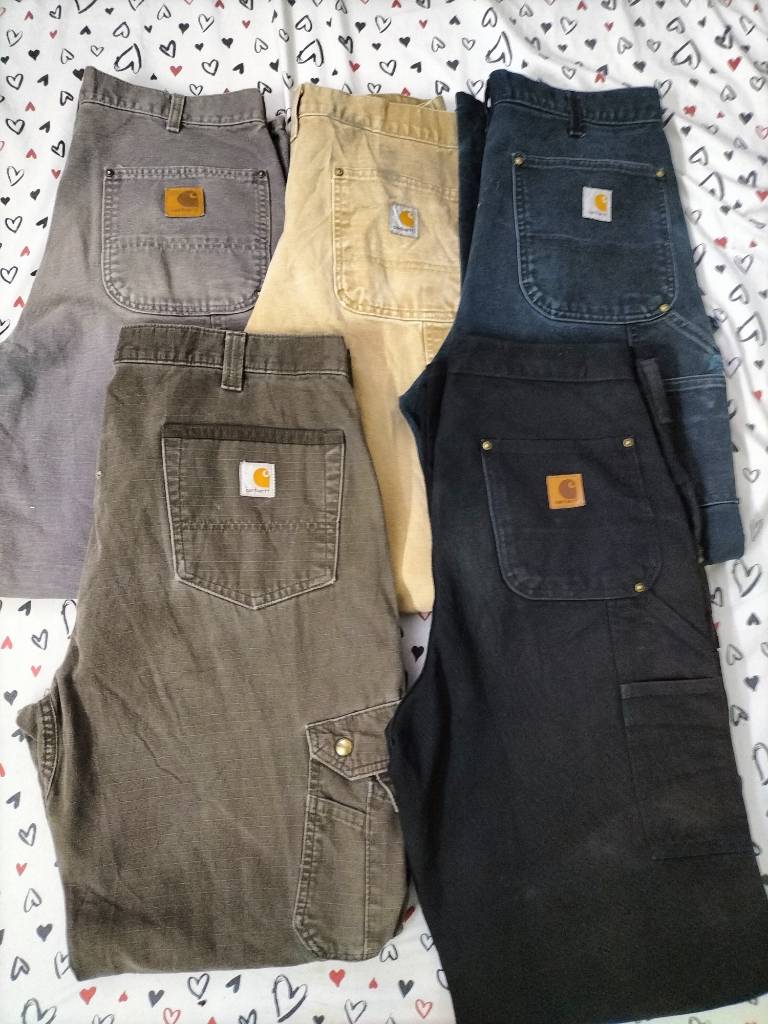 HD Authentic Carhartt double knee - 37 pcs